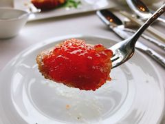 三文鱼子松露煎带子-天龙轩(香港丽思卡尔顿酒店)
