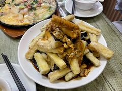 蛤蜊肉拌茄子-华春餐馆(鱼山路店)