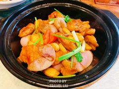 红葱头焗清远鸡-旺顺阁鱼头泡饼(小红门店)
