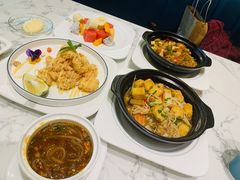 青柠芥末虾球-曼玉餐厅(中原万达店)