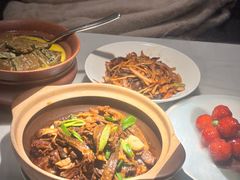 鹿茸菌烧稻田鸭-半勺·新徽菜(银泰城店)