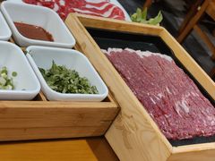 手切羊后腿-古铜老院铜锅涮肉·清真(双井店)