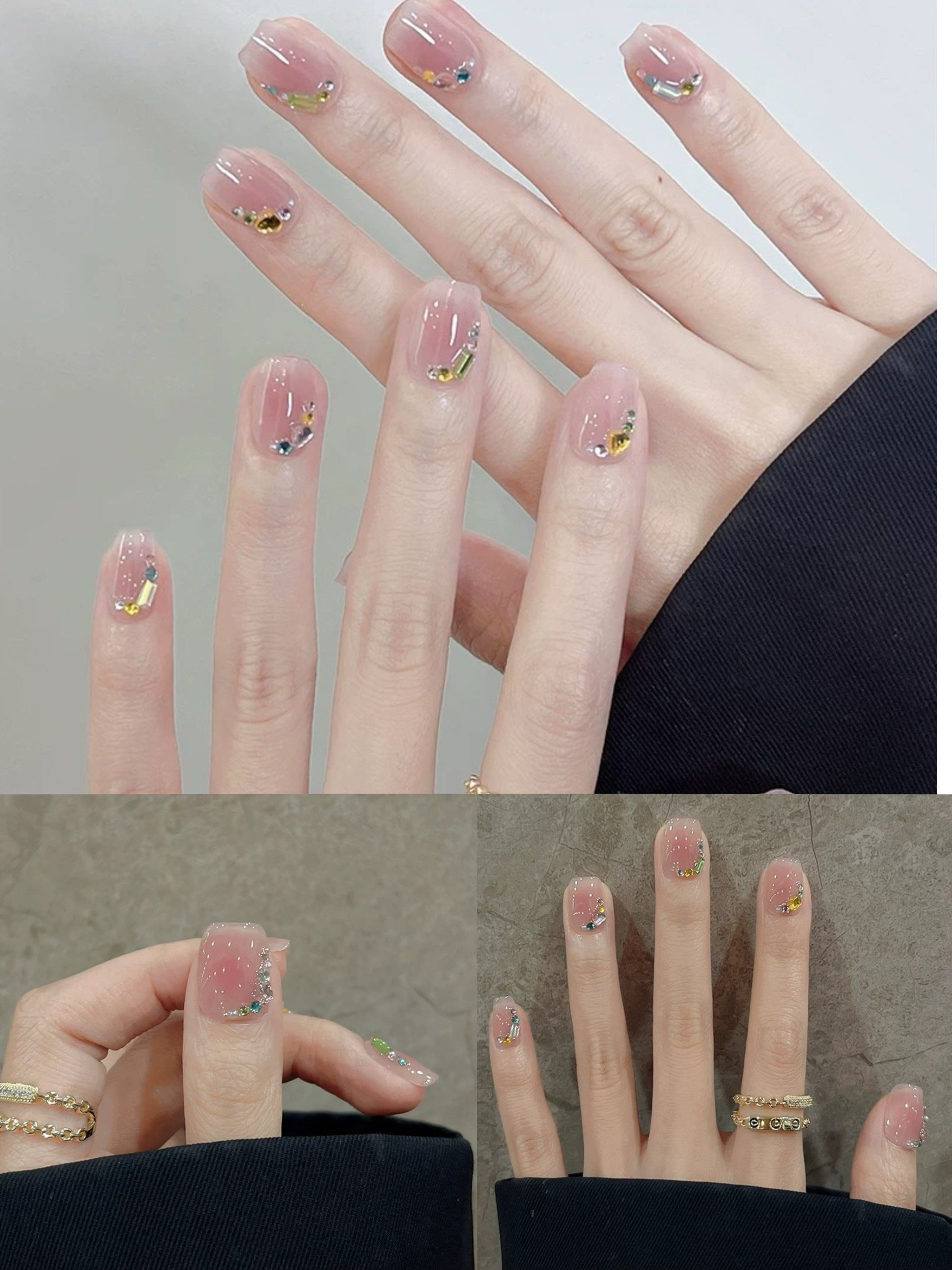 小清新美甲,少女心爆棚✨