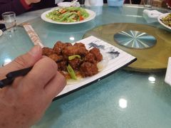 煎丸子-宝发园名菜馆