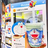 💙沉浸式哆啦A梦主题 蓝胖子陪我喝咖啡 