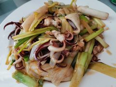 葱炒笔管-华春餐馆(鱼山路店)