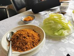 生菜虾松-老妈私房菜