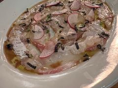 昆布真鲷鱼卡尔帕乔-羽深肉铺 Steak & Wine