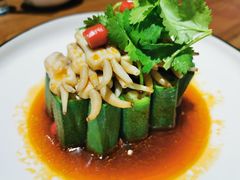 -东来菜馆•手抓海鲜家常菜•海鲜锅贴(鸽子窝店)