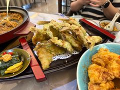 苔菜小黄花-君霖海鲜私房菜(春柳店)