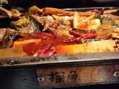 -探鱼·鲜青椒爽麻烤鱼(银泰城店)