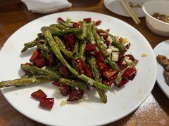 干煸豆角-清真宏玉祥黄门脸餐厅(华荫东里店)