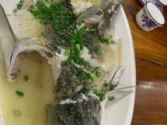 清蒸脘鱼-香竹农庄•传统竹筒饭(十年店)