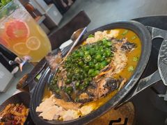 -探鱼·鲜青椒爽麻烤鱼(银泰城店)