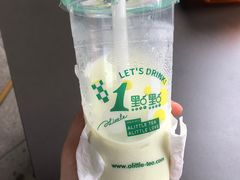薄荷奶绿-1点点(中国铁建广场店)