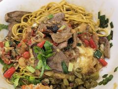 小炒猪肝干拌面-虎子面粉馆(五一东村店)