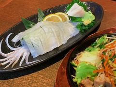 牛肠炒蔬菜-九州酒场ひこぞう(1号店)