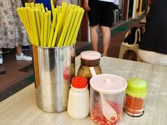 餐具摆设-白蘭閣街蝦麵