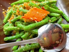 虾酱炒四季豆-花马天堂云南餐厅 Lost Heaven(外滩店)