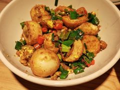 青椒炒金钱蛋-文记卢源外·江西小炒(凤城八路店)