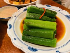 白灼黄秋葵-林四喜·闽南传家菜(鼓浪屿店)