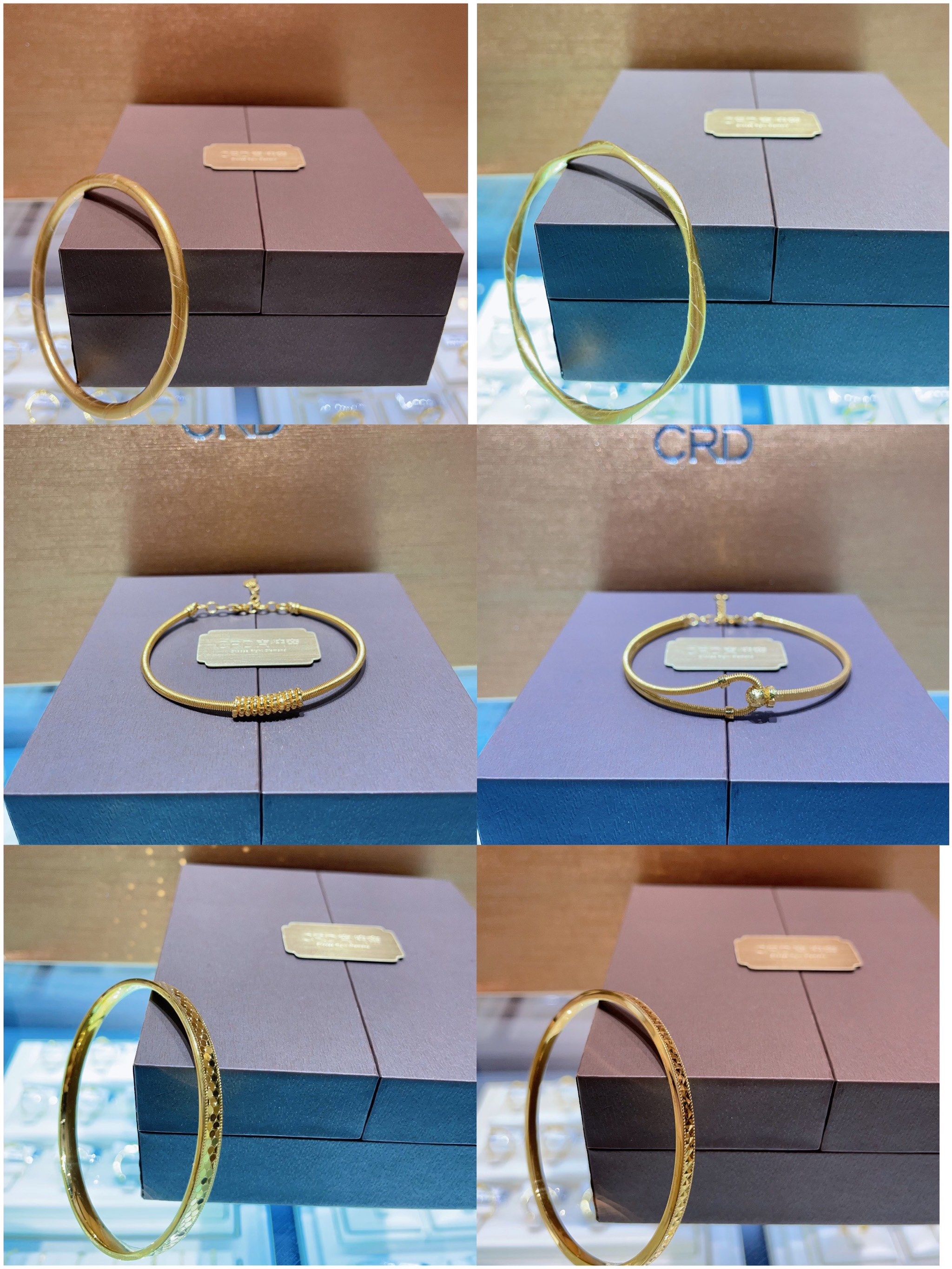 克徕帝黄金手镯合集来啦!不止亿点点好看