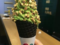 抹茶霜淇淋-36抹茶·千层与鲜果茶(欢乐海岸店)