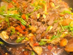 小炒黄牛肉-小隐人家(乐松店)