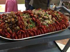 麻辣小龙虾据说味道不错-福缘烤肉王自助(爱琴海-原比尔森店)