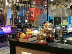 自助取餐区-美食汇自助餐厅(兰州万达文华酒店)