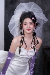 -桃子造型婚纱礼服(凤起广场店)