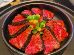 烟熏低温豉椒雪花牛肉-小运河·公馆(国贸店)