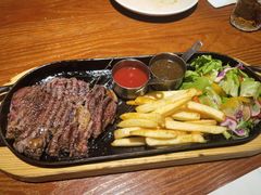 澳洲谷饲黑安格斯西冷牛排-澳骄 Aussie Kitchen·手工披萨·西餐(国大店)