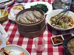 韭菜鸡蛋虾仁蒸饺-西贝(无锡万象城店)