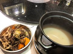 枸杞头眉豆煲蚌汤-味可道美食坊(福基路店)