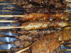 羊肉串-路边摊