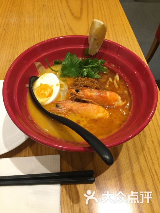 冬阴功大虾拉面