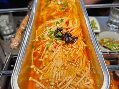 锡纸烤金针菇-很久以前羊肉串(簋街店)