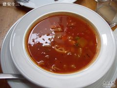意大利蔬菜汤-雕刻时光咖啡馆(北航店)
