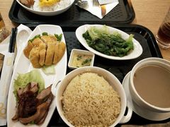 海南鸡拼香茅猪排饭-大家乐(广州白云三元里2店)