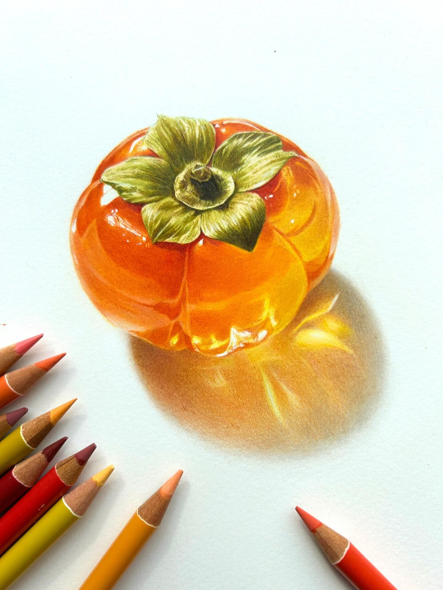 水彩画里的甜蜜果实