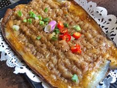 烤茄子-幸运牛汕头小黄牛牛肉火锅(梅林店)