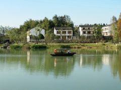 景点无五柳湖-常德桃花源景区