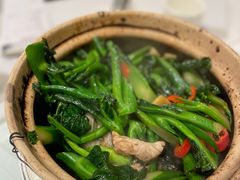 虾酱啫芥兰-勝記酒家·37年老字号·经典粤菜(荔枝公园店)