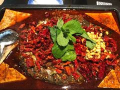 -探鱼·鲜青椒爽麻烤鱼(苏宁广场店)