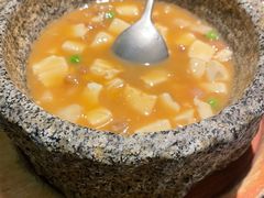 石锅鸡汤豆腐-绿茶餐厅(天津天河城店)