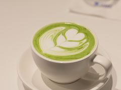 抹茶拿铁-intime coffee(芝麻街店)