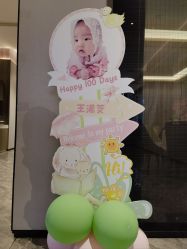 -小鲤鱼生日气球派对会场策划布置