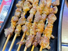 烤羊肉串-亿诣蝎府炸酱面羊蝎子火锅(酷车小镇店)