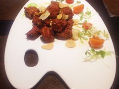 青芥蒜香牛柳粒-唐廊烤鸭店(工体店)